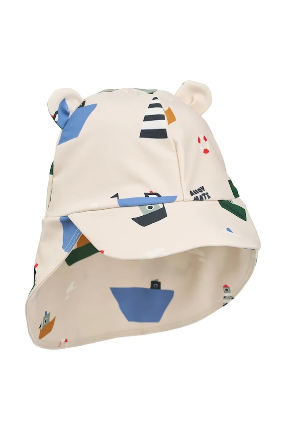 Liewood čiapka so šiltom detská Senia Sun Hat With Ears béžová LW17682.PPY2
