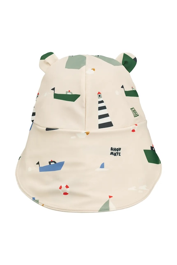 Liewood čiapka so šiltom detská Senia Sun Hat With Ears LW17682.PPY2 béžová SS26