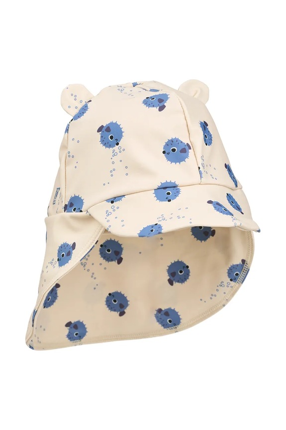 Liewood detská čiapka so šiltom Senia Sun Hat With Ears béžová LW17682.PPY2