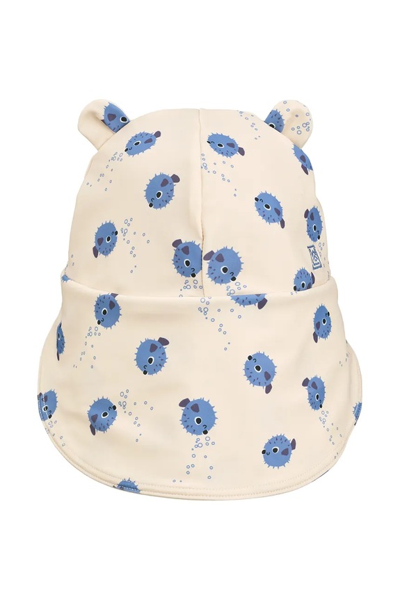 Liewood detská čiapka so šiltom Senia Sun Hat With Ears LW17682.PPY2 béžová SS26