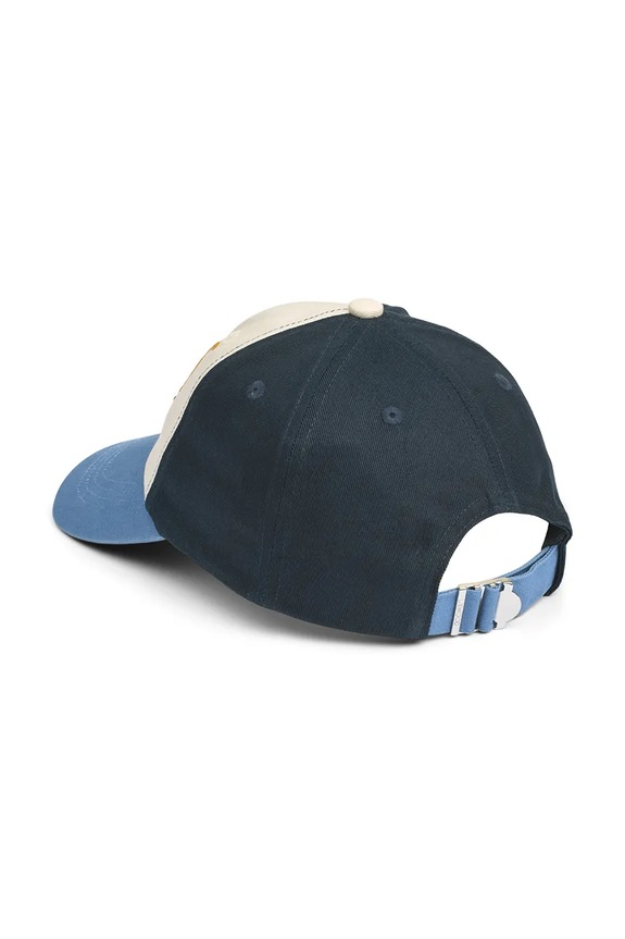 Liewood czapka z daszkiem bawełniana dziecięca Danny Cap LW17683.PPY2 niebieski SS26