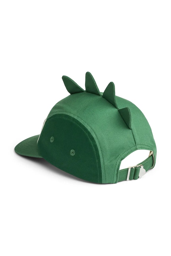 Dětská bavlněná kšiltovka Liewood Rory Dino Cap LW20458.PPY2 zelená SS26