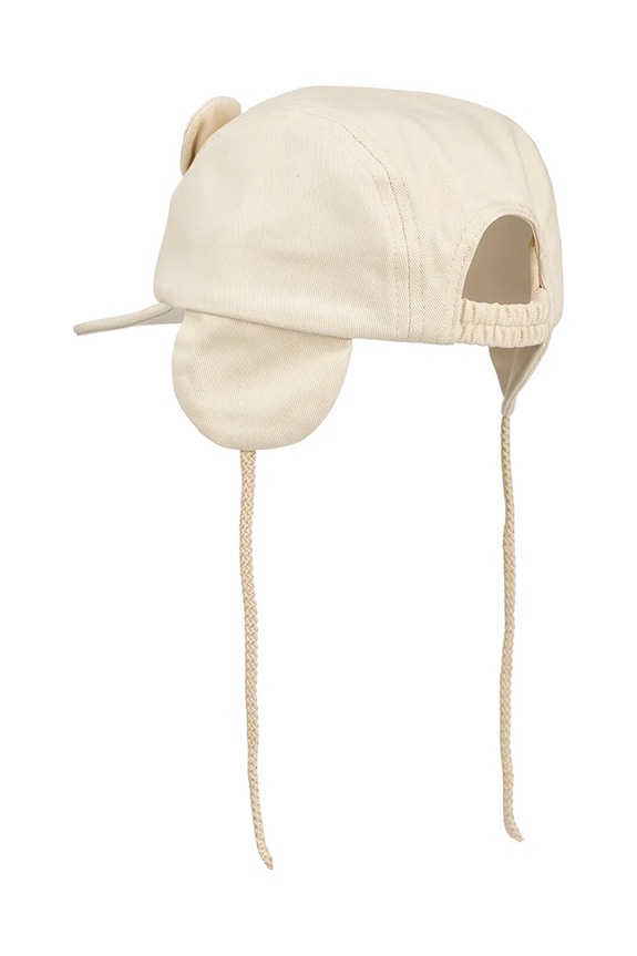 Liewood czapka z daszkiem bawełniana dziecięca Opal Baby Cap LW20735.PPY2 beżowy SS26