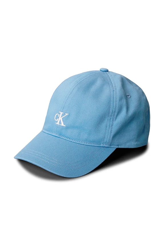Calvin Klein Jeans czapka z daszkiem dziecięca niebieski IU0IU00150.PPY2