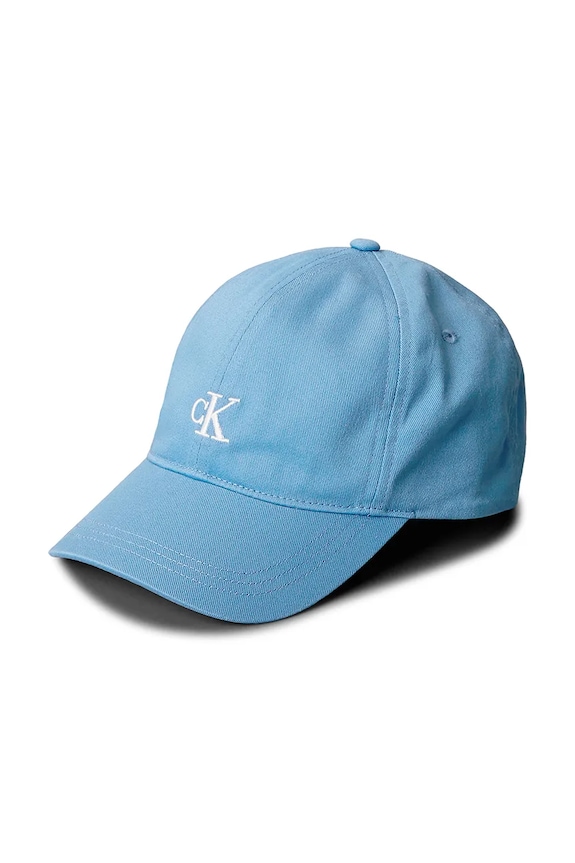 Calvin Klein Jeans czapka z daszkiem dziecięca niebieski IU0IU00150.PPY2