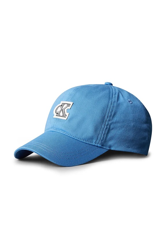 Calvin Klein Jeans czapka z daszkiem dziecięca niebieski IU0IU00728.PPY2