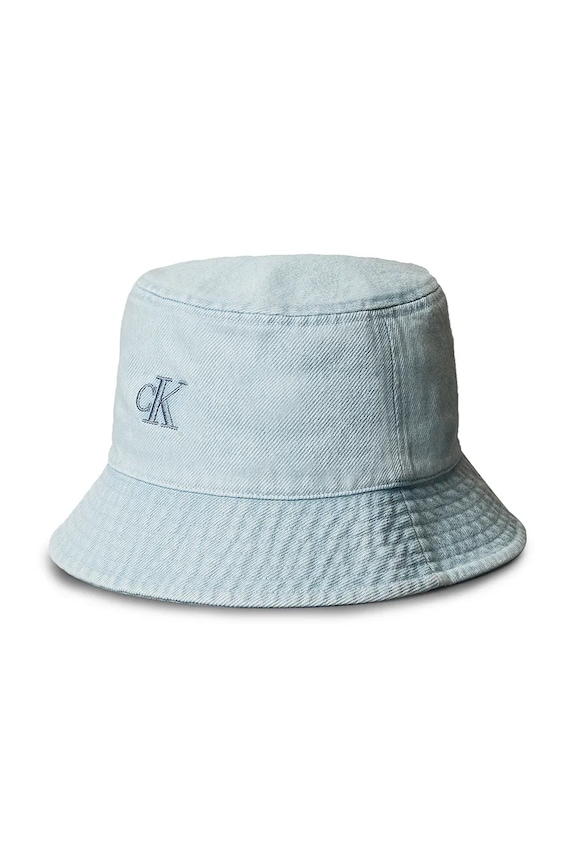 Calvin Klein Jeans kapelusz dziecięcy jeansowy niebieski IU0IU00730.PPY2