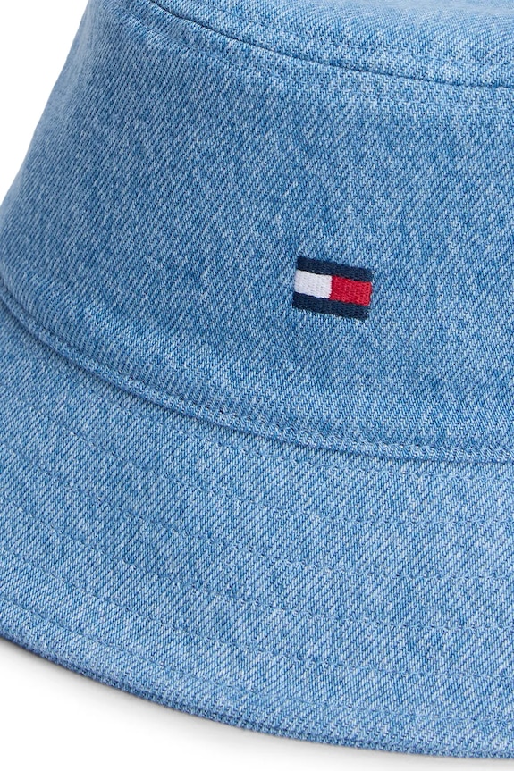 Tommy Hilfiger kapelusz dziecięcy jeansowy niebieski KA0KA00044.PPY2