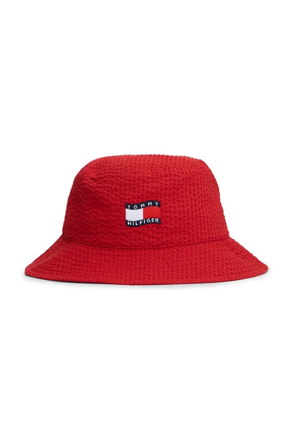 Tommy Hilfiger kapelusz dziecięcy KA0KA00048.PPY2 czerwony SS26