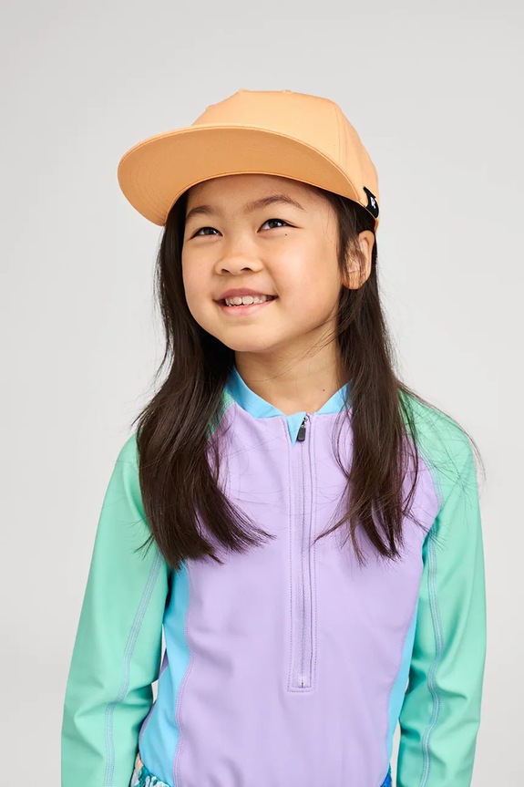 Reima snapback per bambini in cotone Lippis arancione 5300122C.PPY2