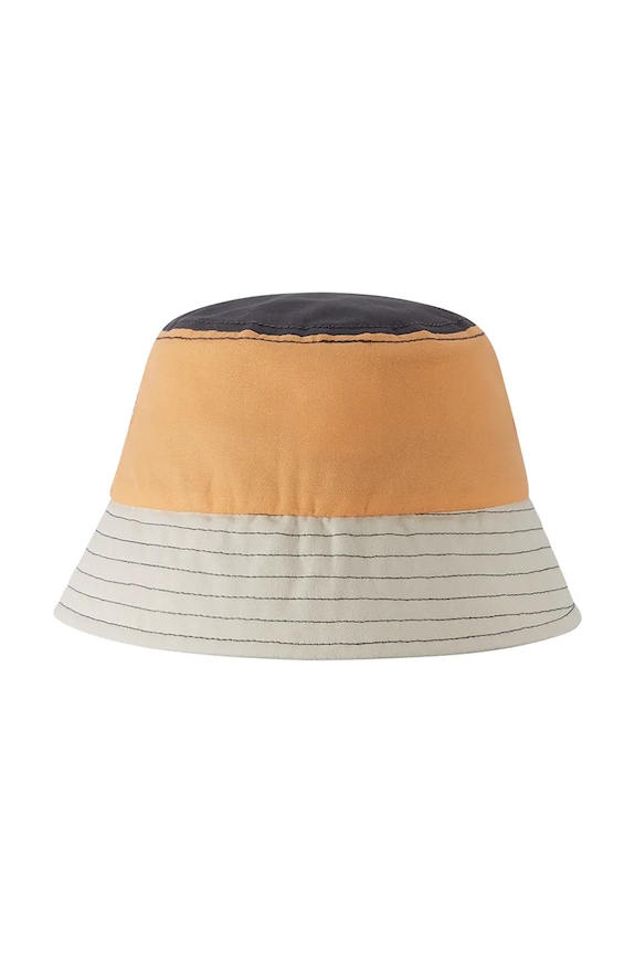 Reima cappello da pescatore per bambini in cotone Siimaa 5300153B.PPY2 beige SS26