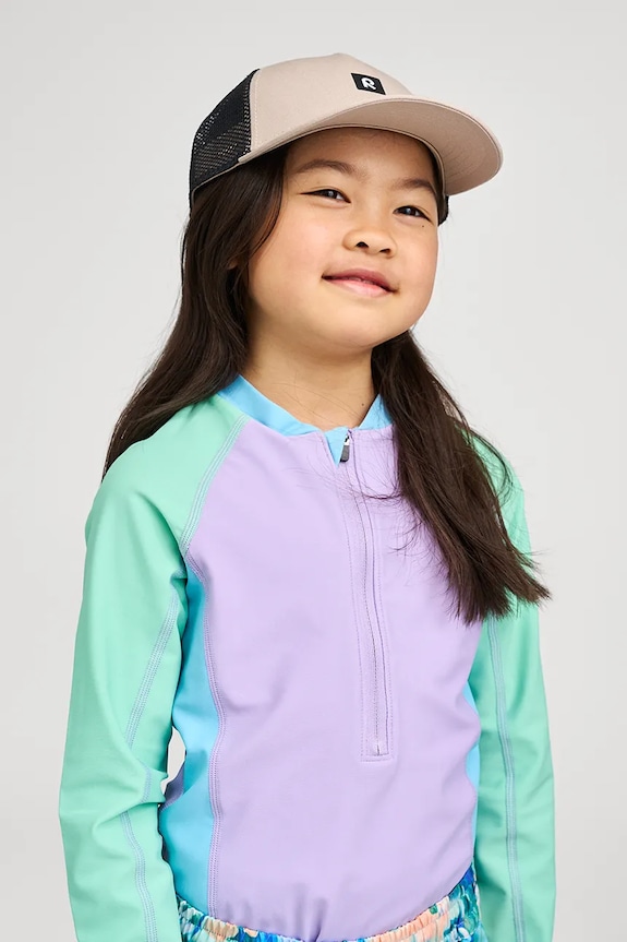 Reima cappello trucker per bambini in cotone Liplatus beige 5300343A.PPY2