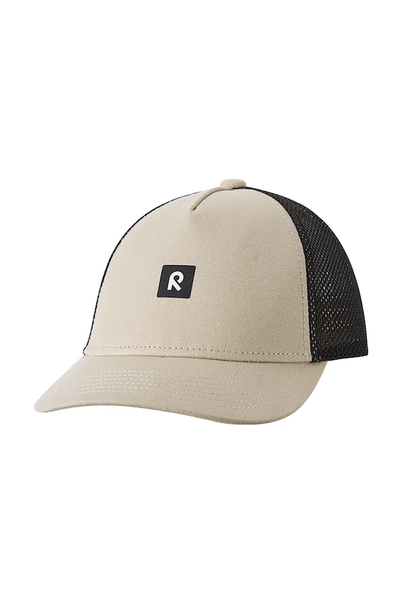 Reima cappello trucker per bambini in cotone Liplatus 5300343A.PPY2 beige SS26
