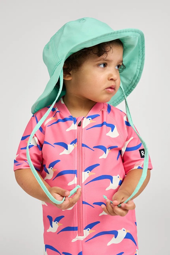 Reima cappello per bambini Rantsu UV 50+ verde 5300157B.PPY2