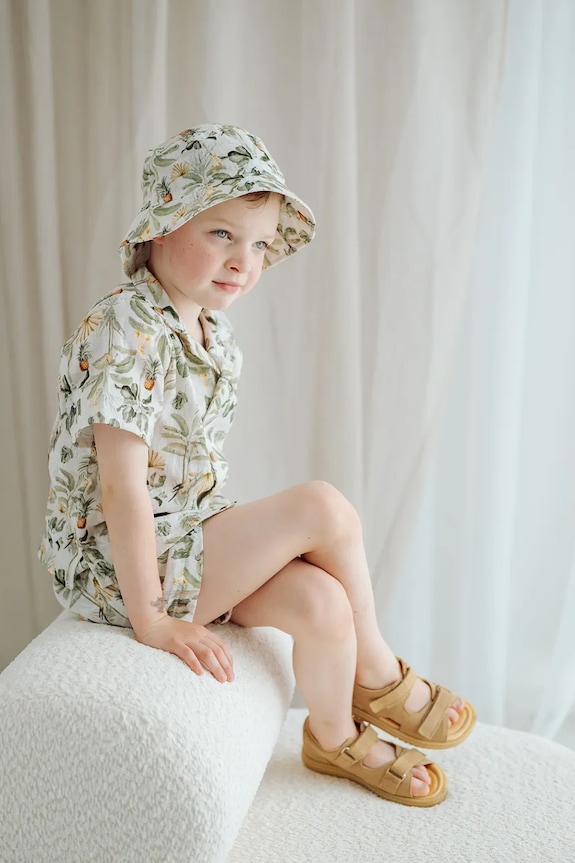 Jamiks bucket hat pentru copii din bumbac AMARINO AMARINO.Nak.gl.JLI055.K multicolor