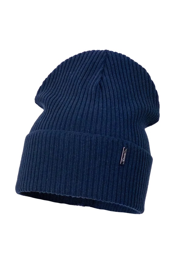 Jamiks czapka beanie dziecięca bawełniana THOMAS granatowy THOMAS.Nak.glo.JWI007.K