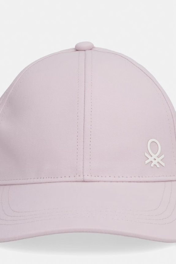 United Colors of Benetton șapcă de baseball pentru copii din bumbac 6WJSRA00D.G.Stagionale roz SS26