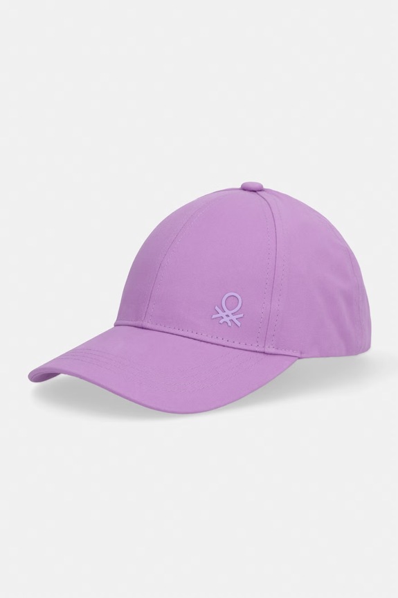 United Colors of Benetton șapcă de baseball pentru copii din bumbac violet 6WJSRA00D.G.Stagionale