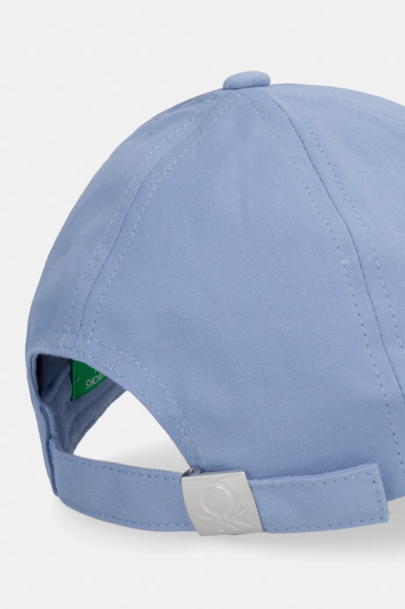 Chłopiec United Colors of Benetton baseball cap dziecięca bawełniana 6WJSRA00D.G.Stagionale niebieski