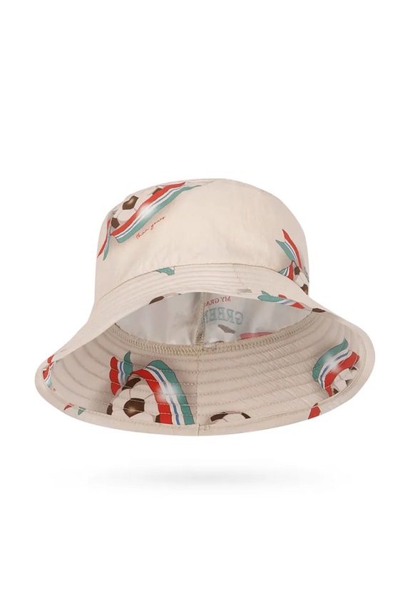 Konges Sløjd καπέλο παιδικό POMIO BUCKET HAT GRS KS105522.PPY2 μπεζ SS26