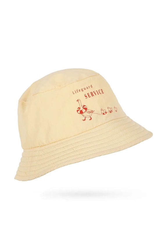 Konges Sløjd kapelusz dziecięcy POMIO BUCKET HAT GRS żółty KS105522.PPY2