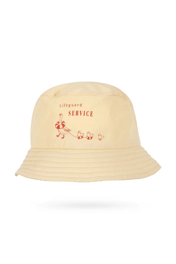 Konges Sløjd kapelusz dziecięcy POMIO BUCKET HAT GRS KS105522.PPY2 żółty SS26
