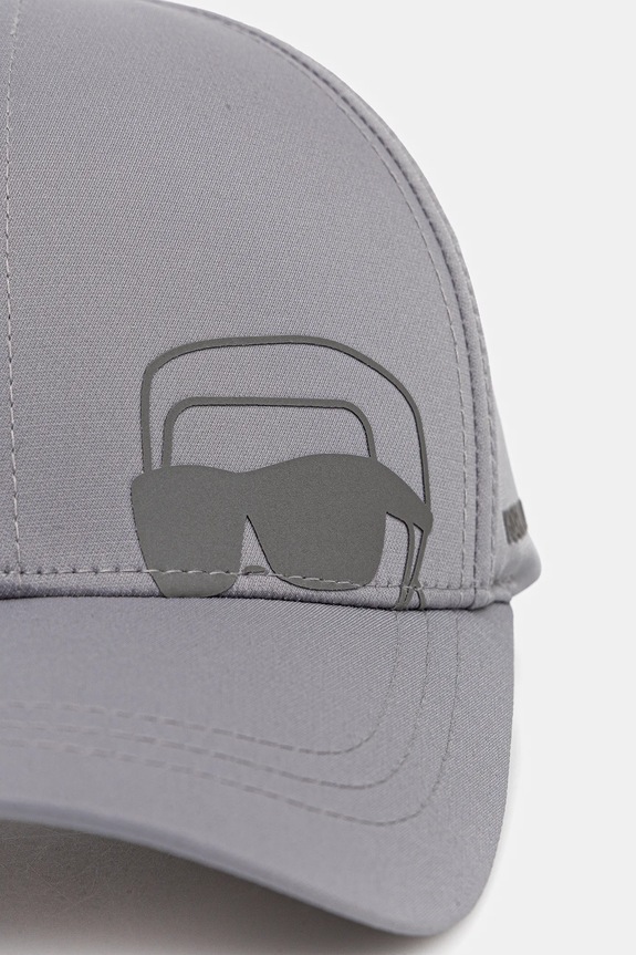 Šiltovka Karl Lagerfeld 561124.805611 sivá SS26