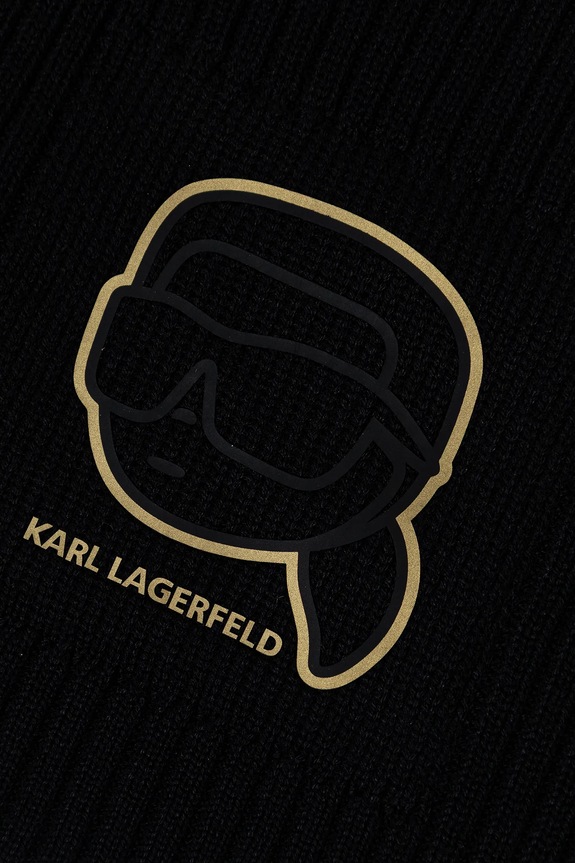 Čiapka a šál Karl Lagerfeld 561309.805700 čierna