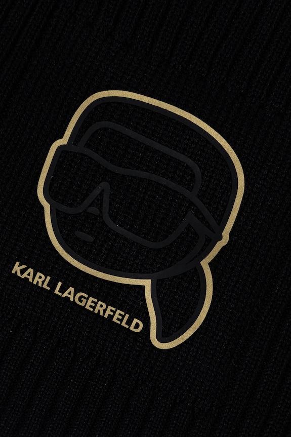 Čiapka a šál Karl Lagerfeld 561309.805700 čierna