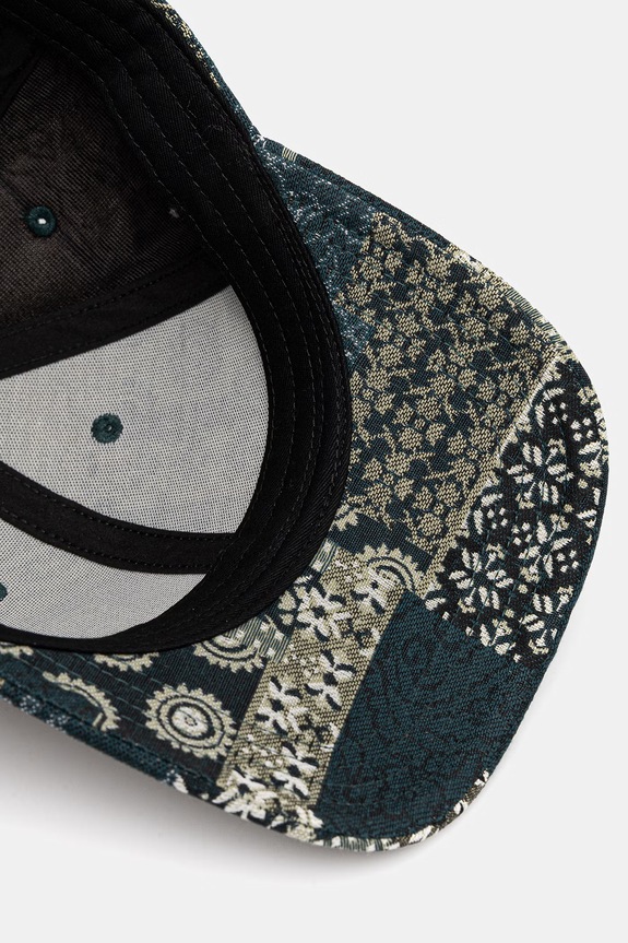 Les Deux čiapka so šiltom pánska Patchwork zelená 1001713