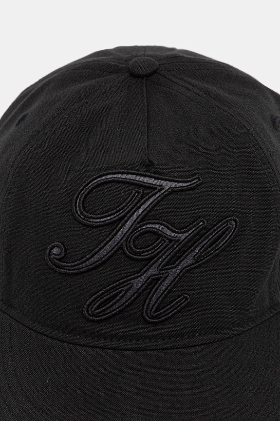 Tommy Hilfiger berretto da baseball in cotone AM0AM14032 nero SS26