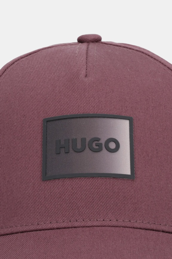 HUGO șapcă de baseball din bumbac Jude-SL 50555756 maro SS26