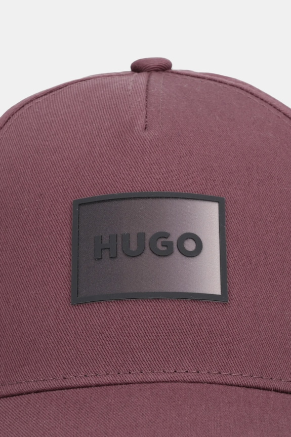 HUGO șapcă de baseball din bumbac Jude-SL 50555756 maro SS26