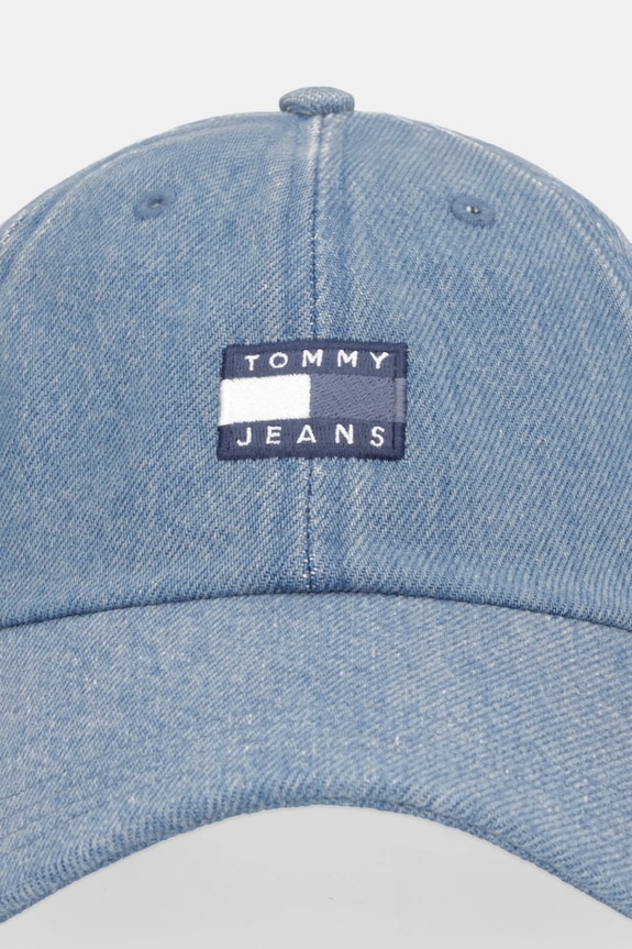 Τζιν καπέλο μπέιζμπολ Tommy Jeans AM0AM13853 μπλε SS26