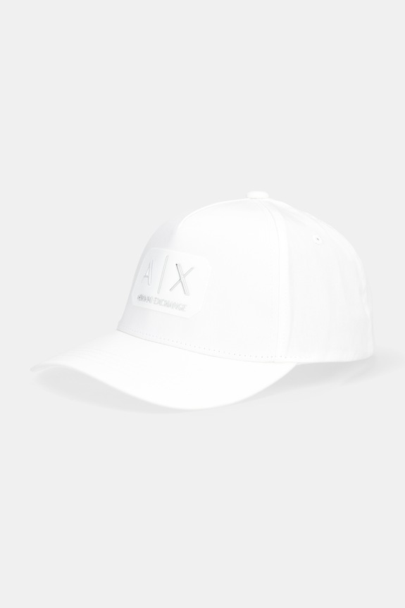 Bavlnená šiltovka Armani Exchange bavlna biela XM002224.AF15502