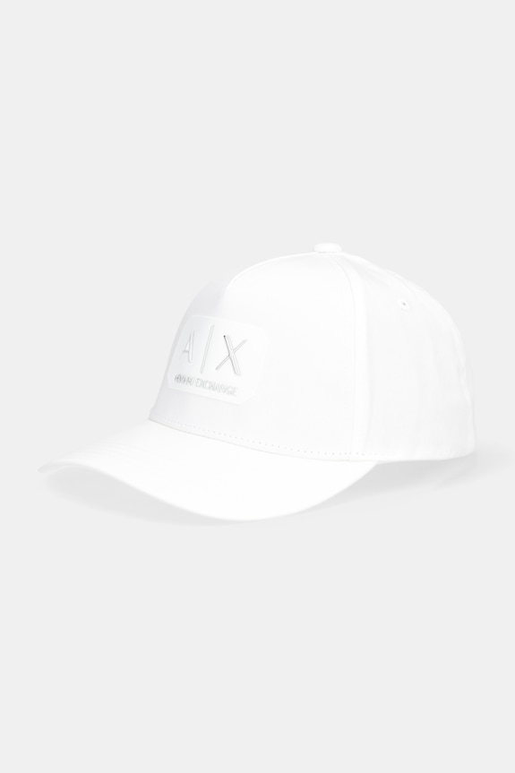 Bavlnená šiltovka Armani Exchange bavlna biela XM002224.AF15502