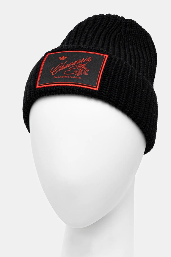 Αξεσουάρ Μάλλινο σκουφί adidas Originals x Willy Chavarria Knit Beanie KR8704 μαύρο