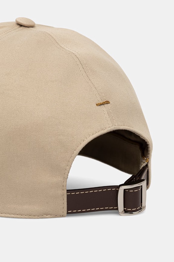 Akcesoria Paul&Shark czapka baseballowa męska bawełniana 26417106 beżowy