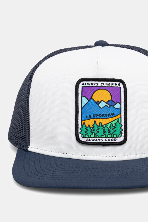 La Sportiva šiltovka trucker pánska Always Climbing ZZCH045 tmavomodrá SS26