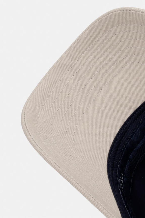 Hackett London czapka z daszkiem bawełniana beżowy HM0400074