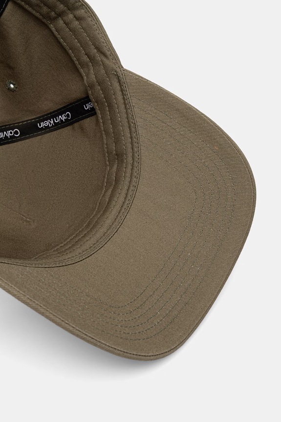 Calvin Klein baseball cap da uomo in cotone verde LV04D5080G