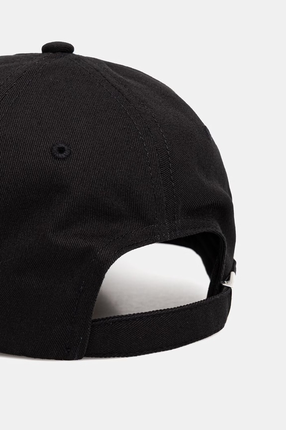 Accessori Calvin Klein baseball cap da uomo in cotone LV04D5080G nero