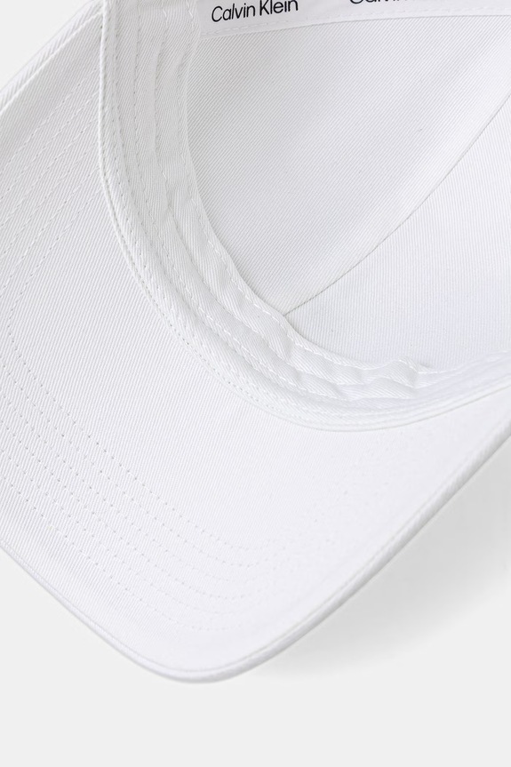 Calvin Klein czapka trucker męska biały LV04D5099G