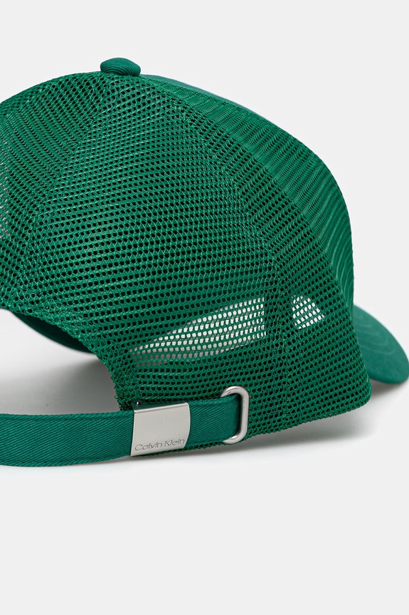 Akcesoria Calvin Klein czapka trucker męska LV04D5099G zielony