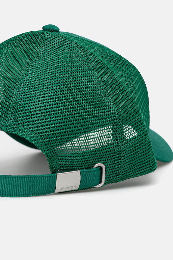 Akcesoria Calvin Klein czapka trucker męska LV04D5099G zielony