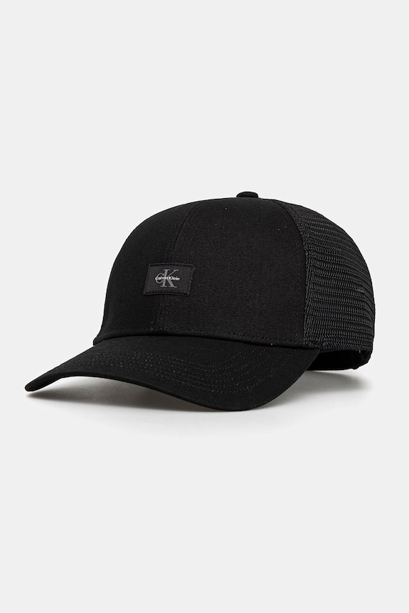 Calvin Klein czapka trucker męska czarny LV04D5099G
