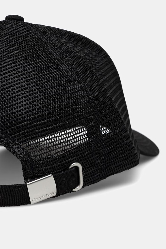 Akcesoria Calvin Klein czapka trucker męska LV04D5099G czarny