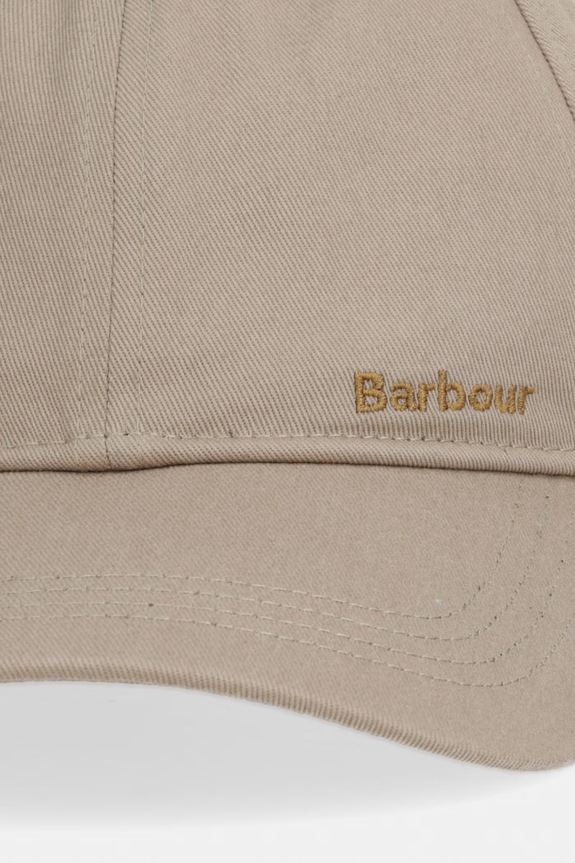 Barbour șapcă de baseball pentru bărbați, din bumbac Milburn MHA0914 verde SS26
