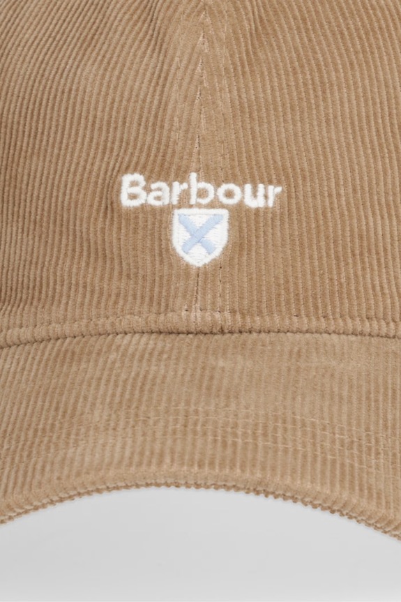 Barbour бейсболка чоловіча бавовняна Bayfield MHA0932 коричневий SS26
