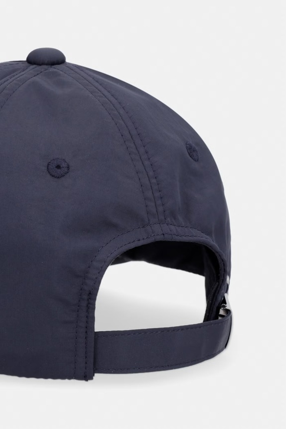 Accessori Emporio Armani berretto da baseball in misto seta EM004851.AF24835 blu navy